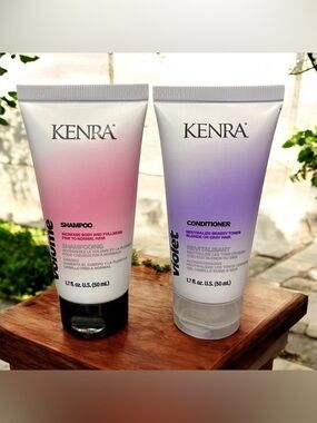 Kenra Volume Shampoo & Violet Conditioner Set – NWT 💜✨